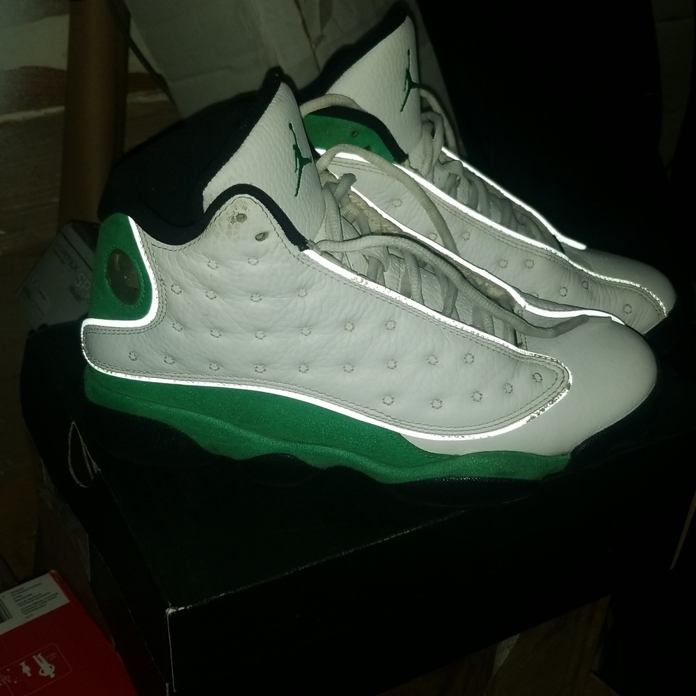 Jordan retro " Lucky Green 13s